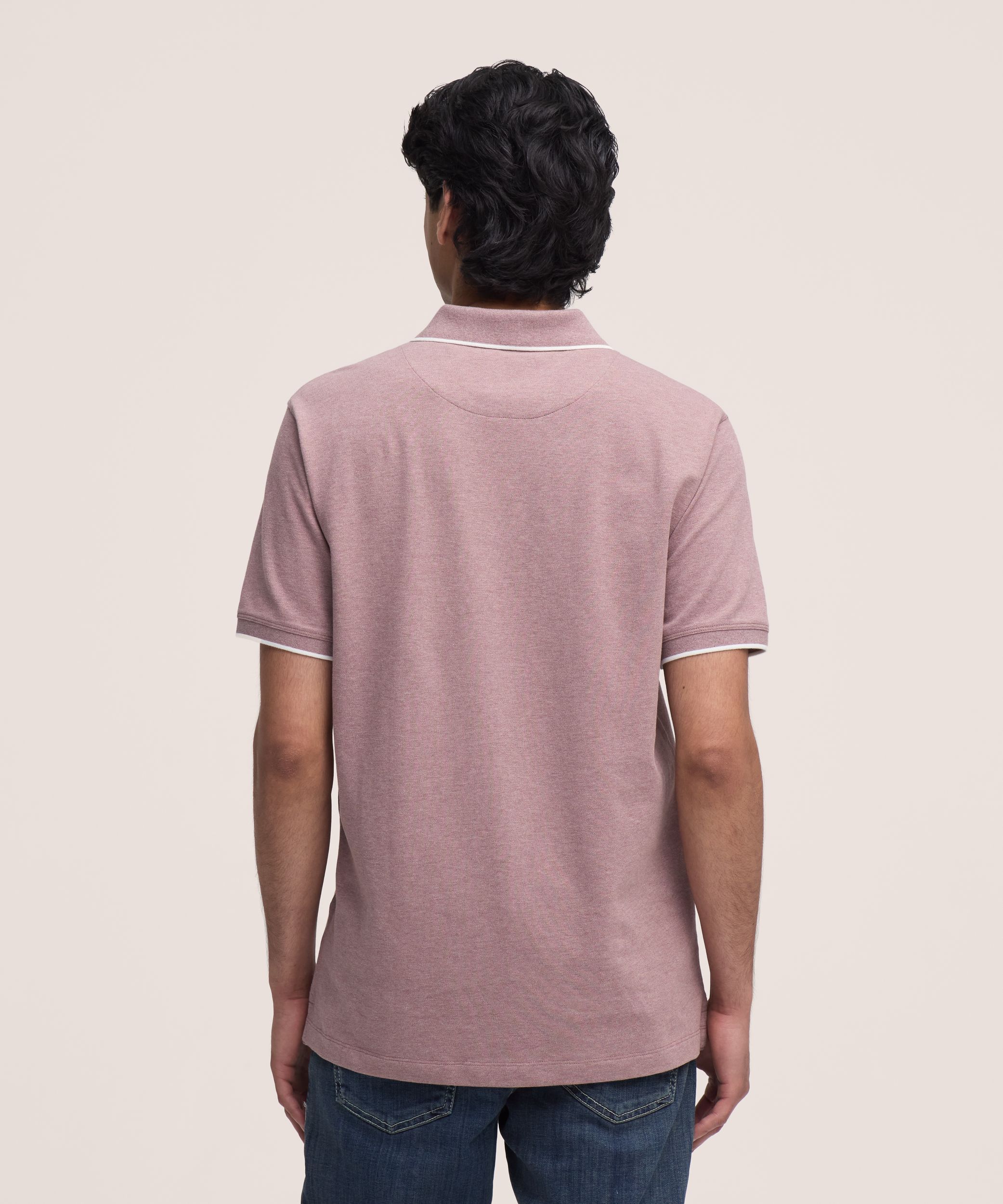 Polo piqué extensible pour hommes, 50&nbsp;lavages, Denver Hayes