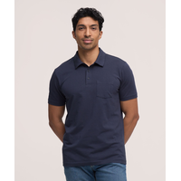 Denver Hayes Men's Modern Fit Stretch Polo Shirt