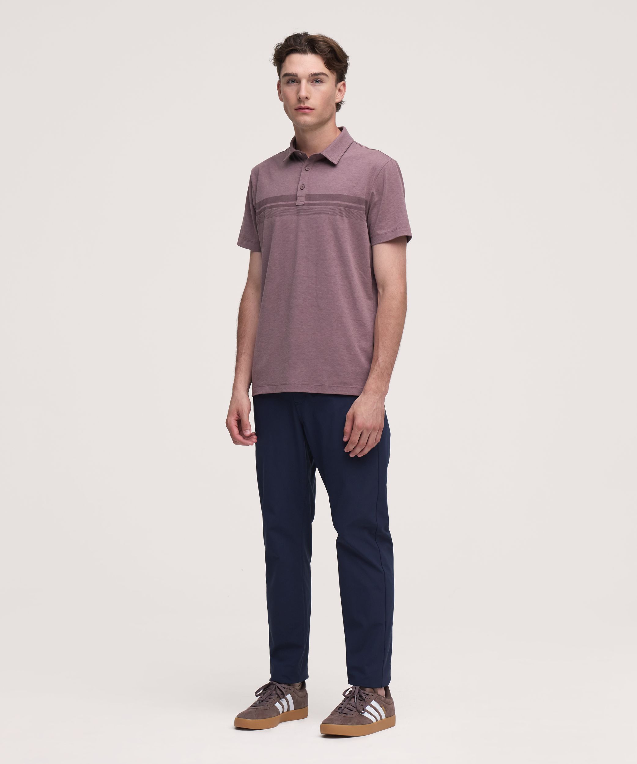 Denver Hayes Performance Men's Short Sleeve Stretch Polo