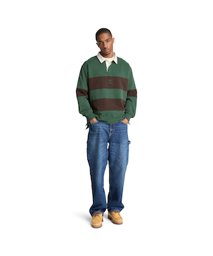 Timberland Men's Rugby Heavyweight Polo Shirt