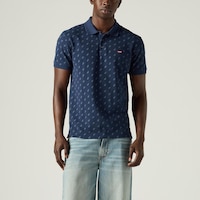 Polo à dessin cachemire et à manches courtes pour hommes, Levi's