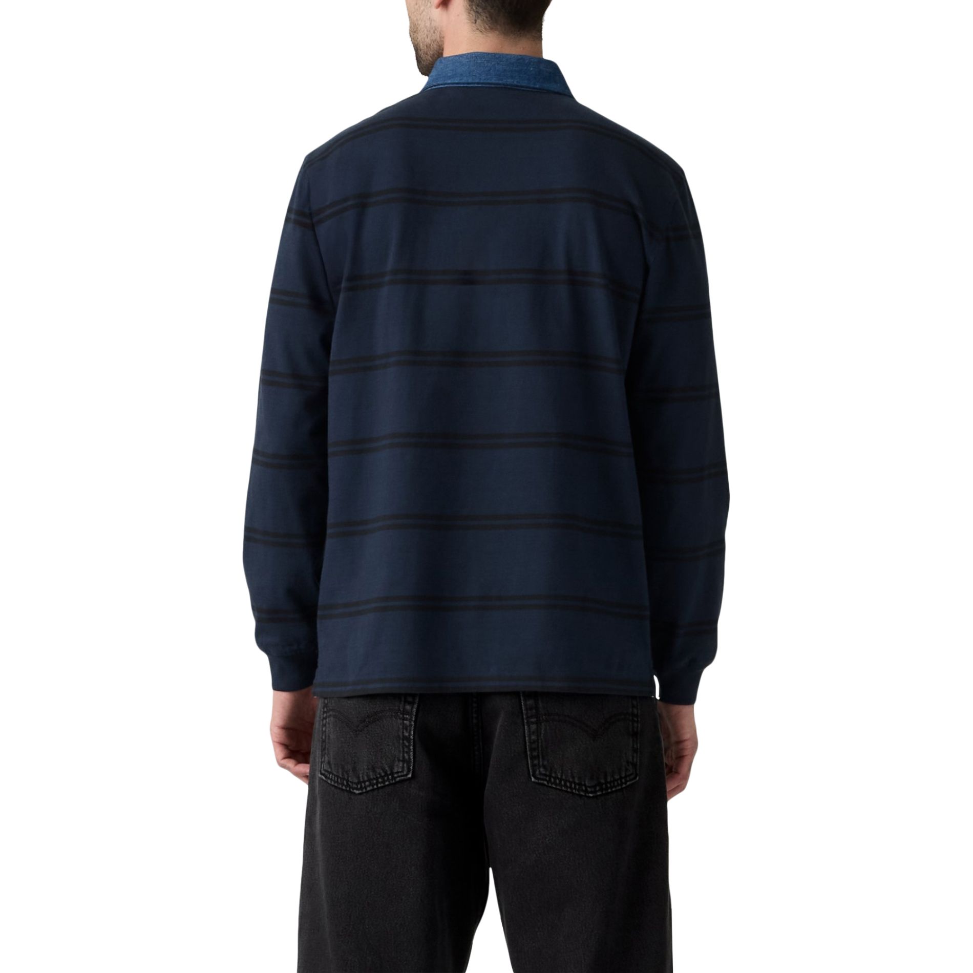 Polo de rugby classique à manches longues pour hommes, Levi's