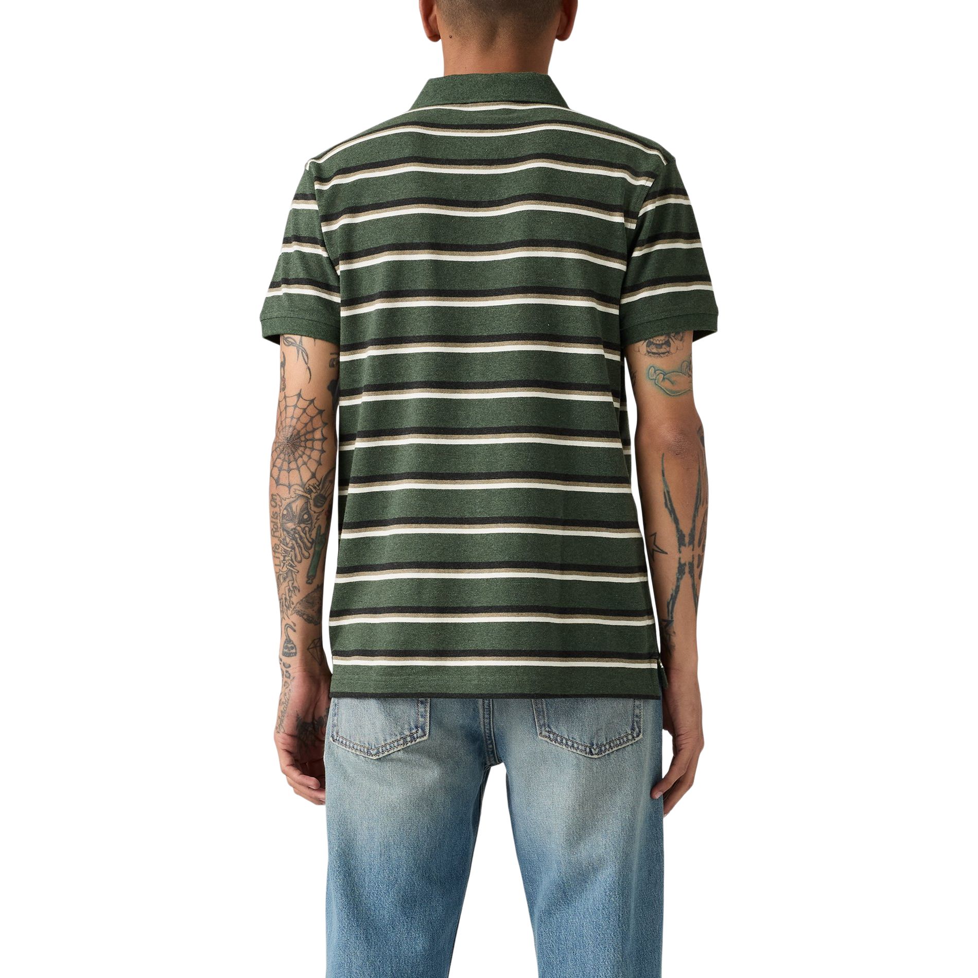 Polo rayé à manches courtes pour hommes, Levi's
