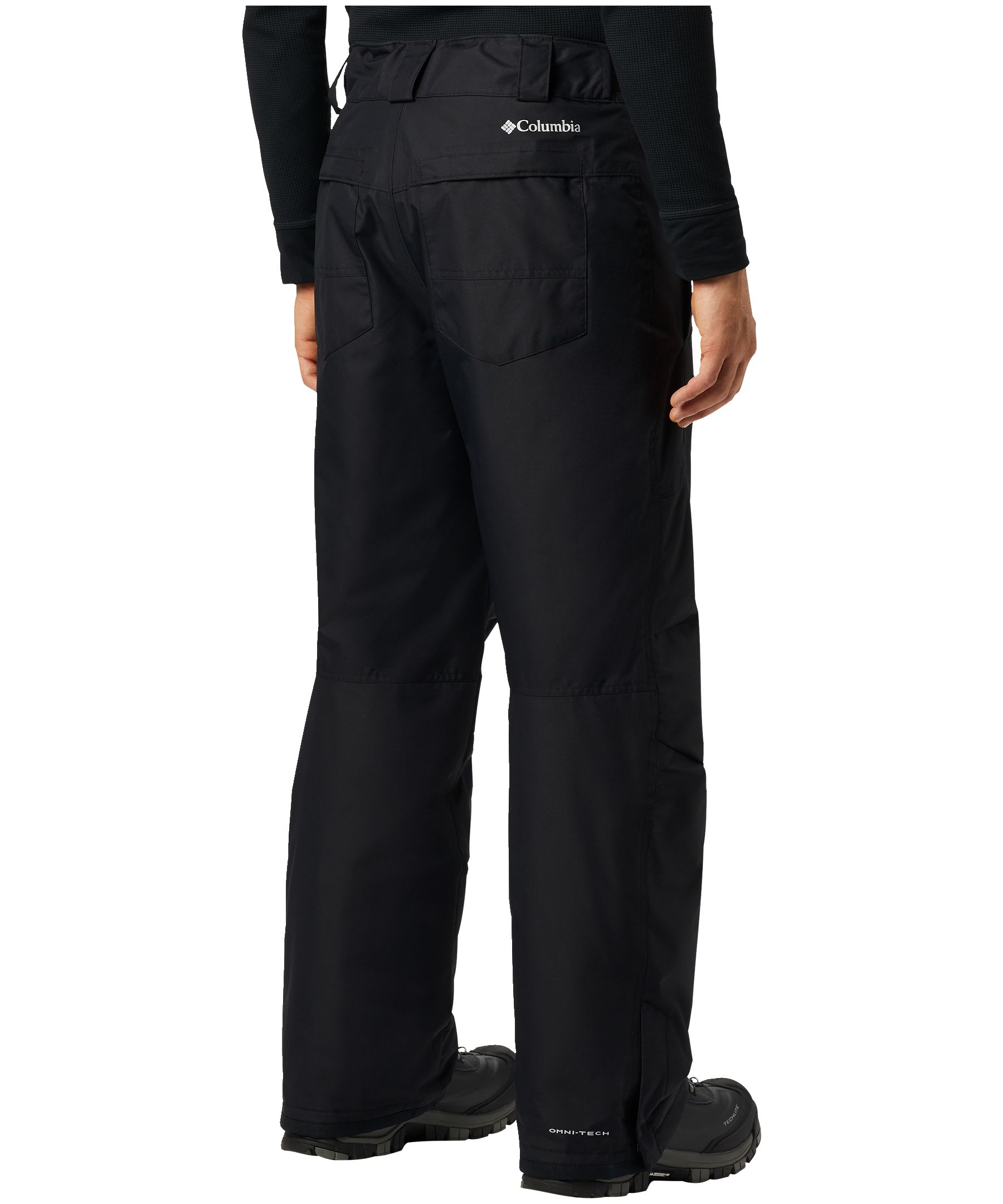Columbia Men's Bugaboo IV Omni-Heat Waterproof Insulated Snow Pants - Black