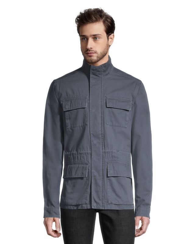 Denver Hayes Men's Casual Cotton Field Jacket