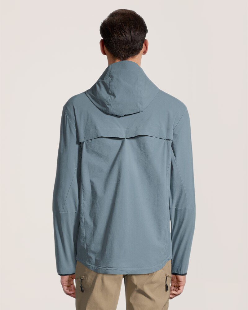 Veste avec chasse-tiques et chasse-moustiques et capuche intégrée pour hommes, WindRiver