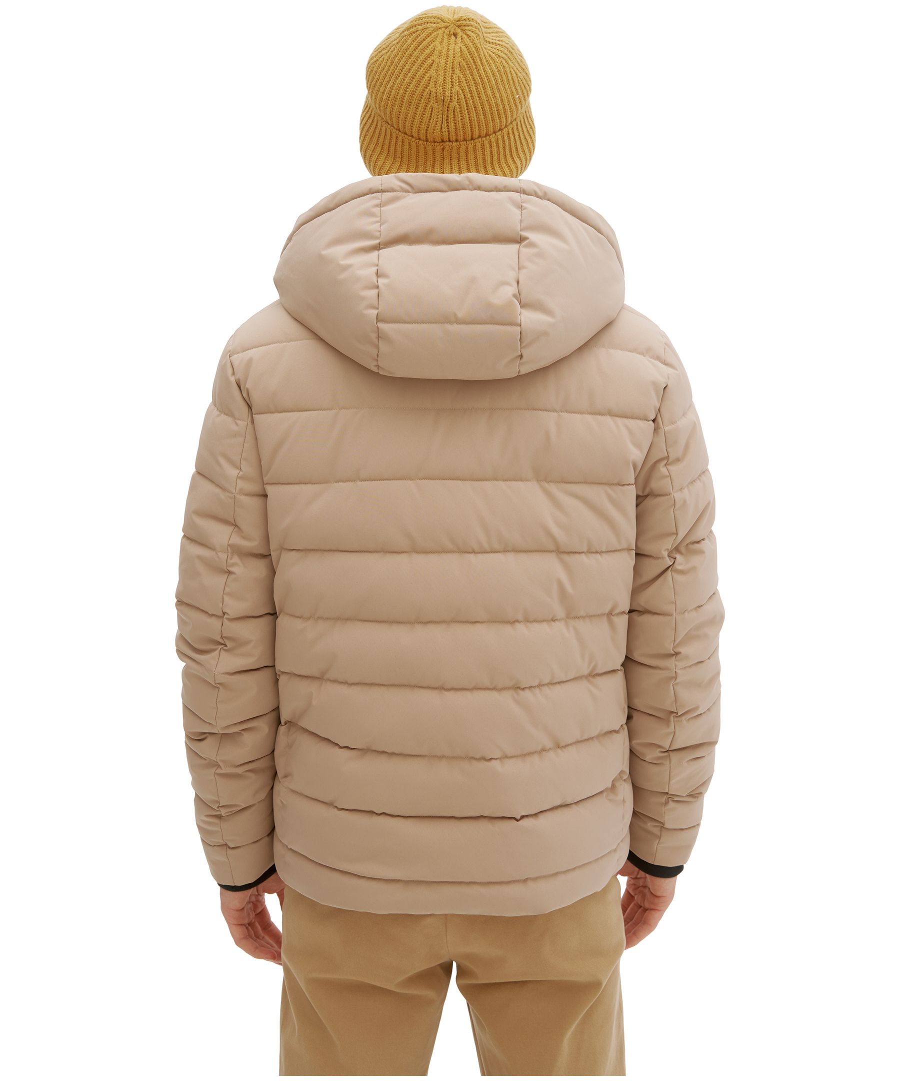 NOIZE Men's Ryder Fixed Hood Quilted Nylon Puffer Jacket - ONLINE ONLY