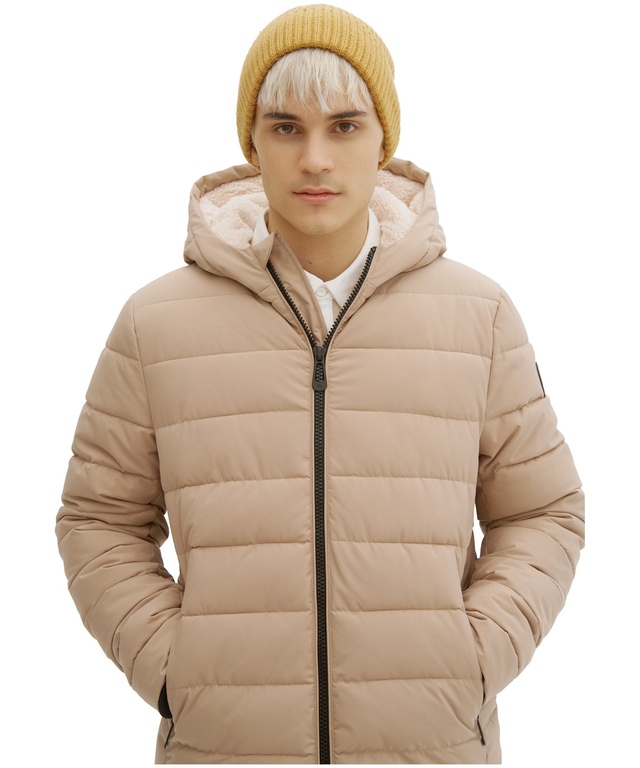 NOIZE Men's Ryder Fixed Hood Quilted Nylon Puffer Jacket - ONLINE ONLY