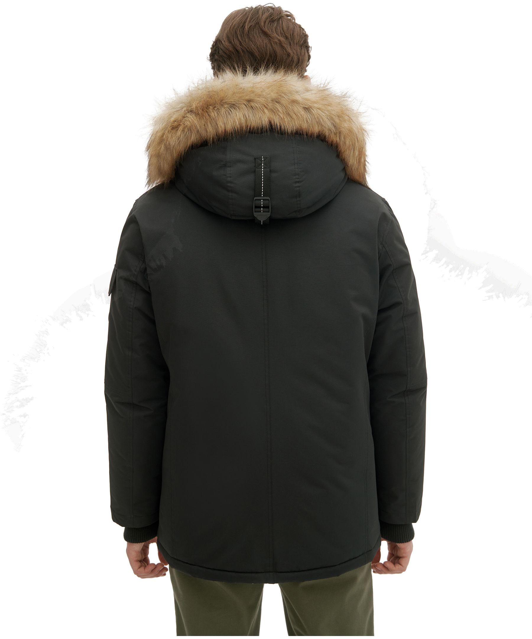 Mens Parka Noize Mens Winter Jackets NOIZE Men's Jacob Mid Length