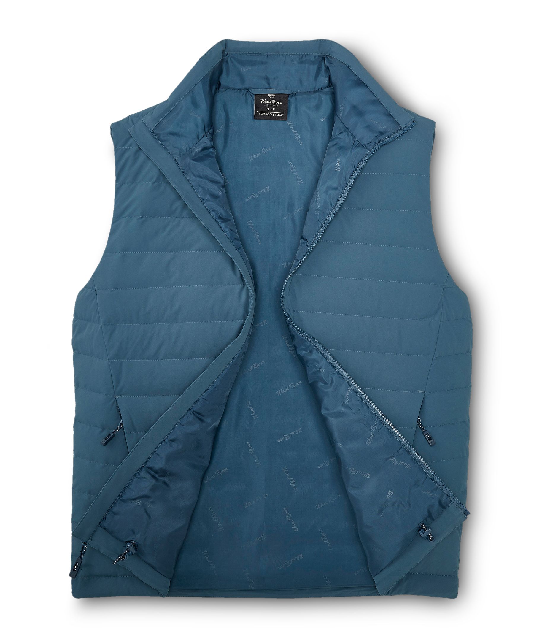WindRiver Men's HD1 Water Repellent T-Max Puffer Vest | Marks