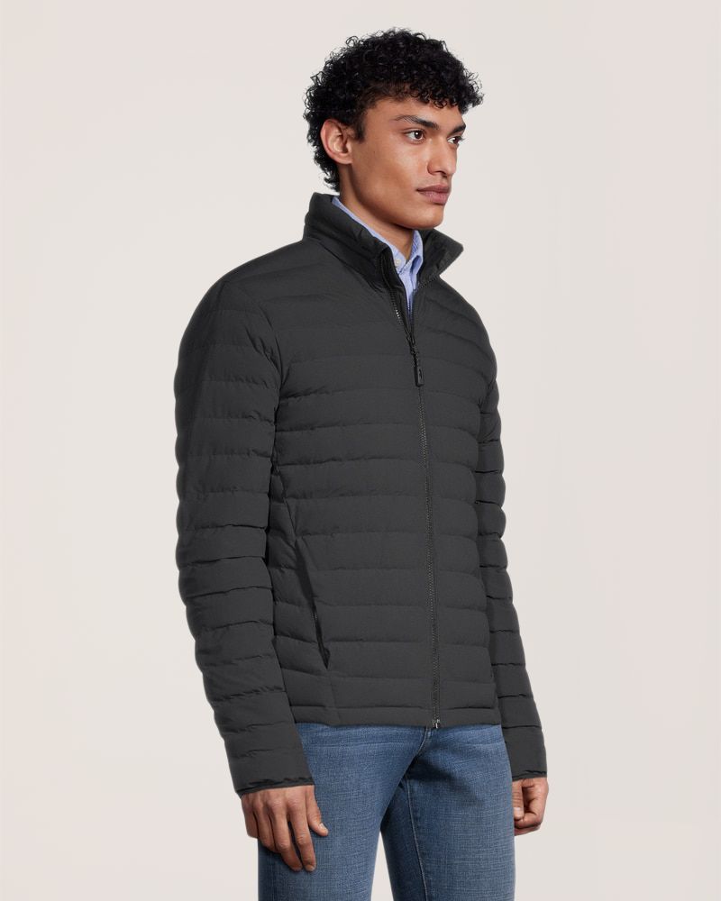 WindRiver Men's HYPER-DRI® HD1 Water Repellent-Breathable  T-MAX® Insulated Hooded Puffer Jacket