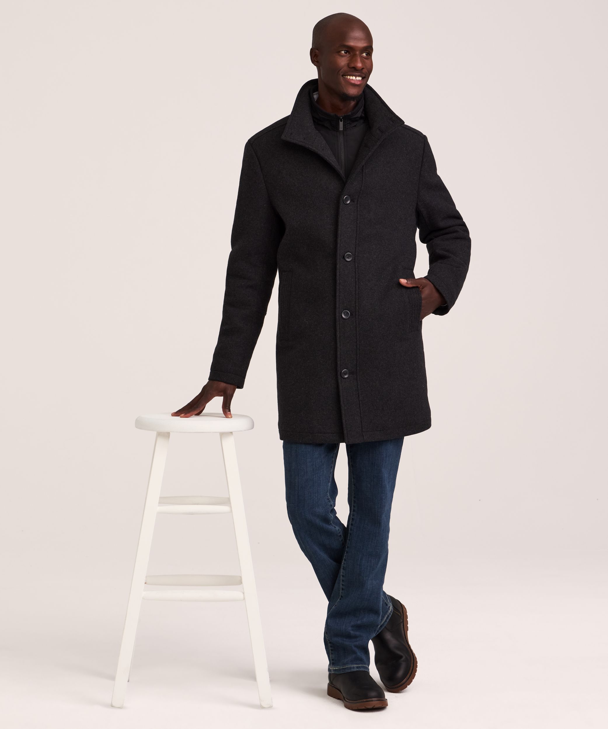 ジャケット・アウター peep inside head Wool Coat ジャケット・アウター peep inside head Wool Coat ジャケット