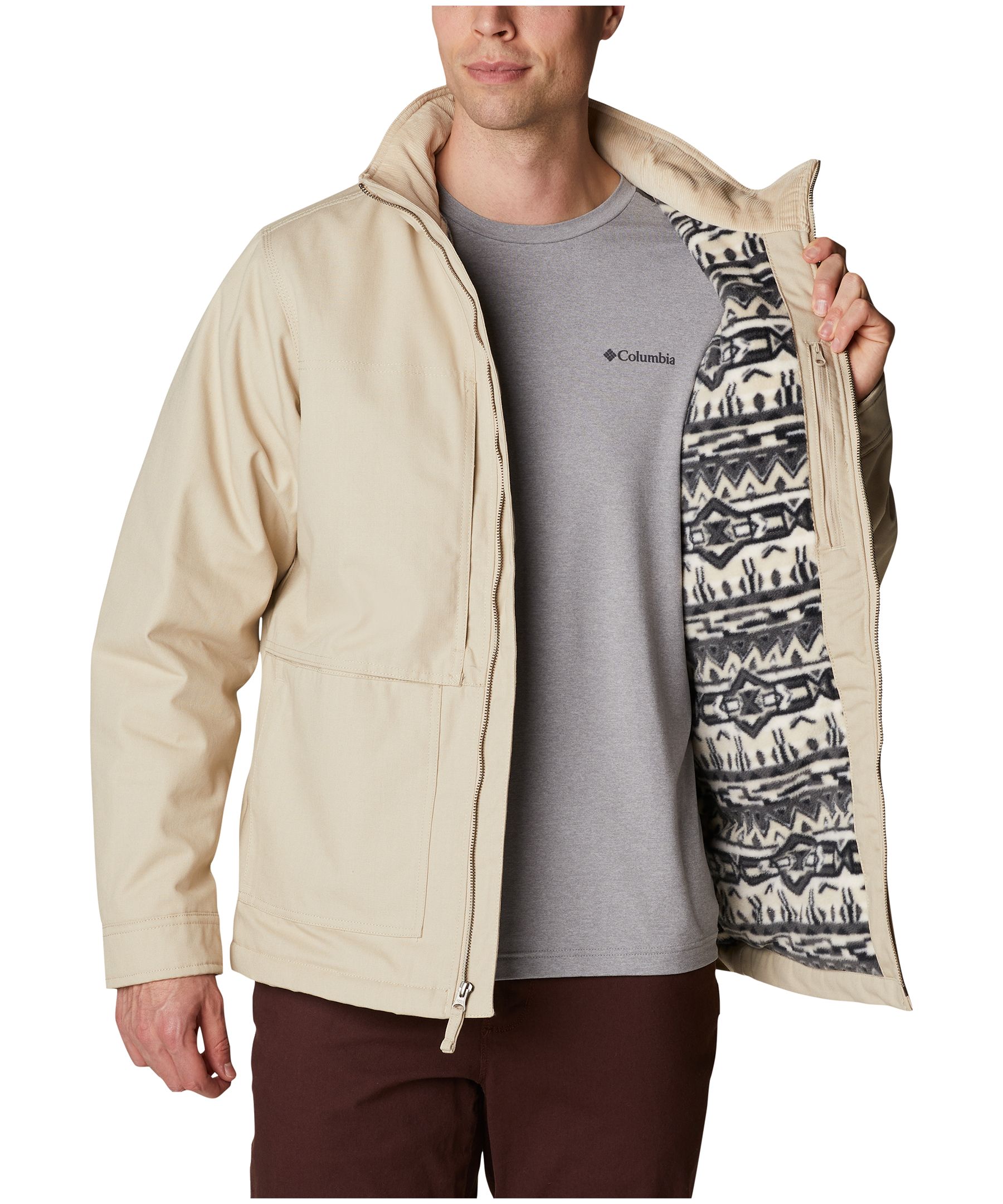 Columbia Men's Loma Vista™ II Water-Resistant Fleece-Lined Jacket - Macy's