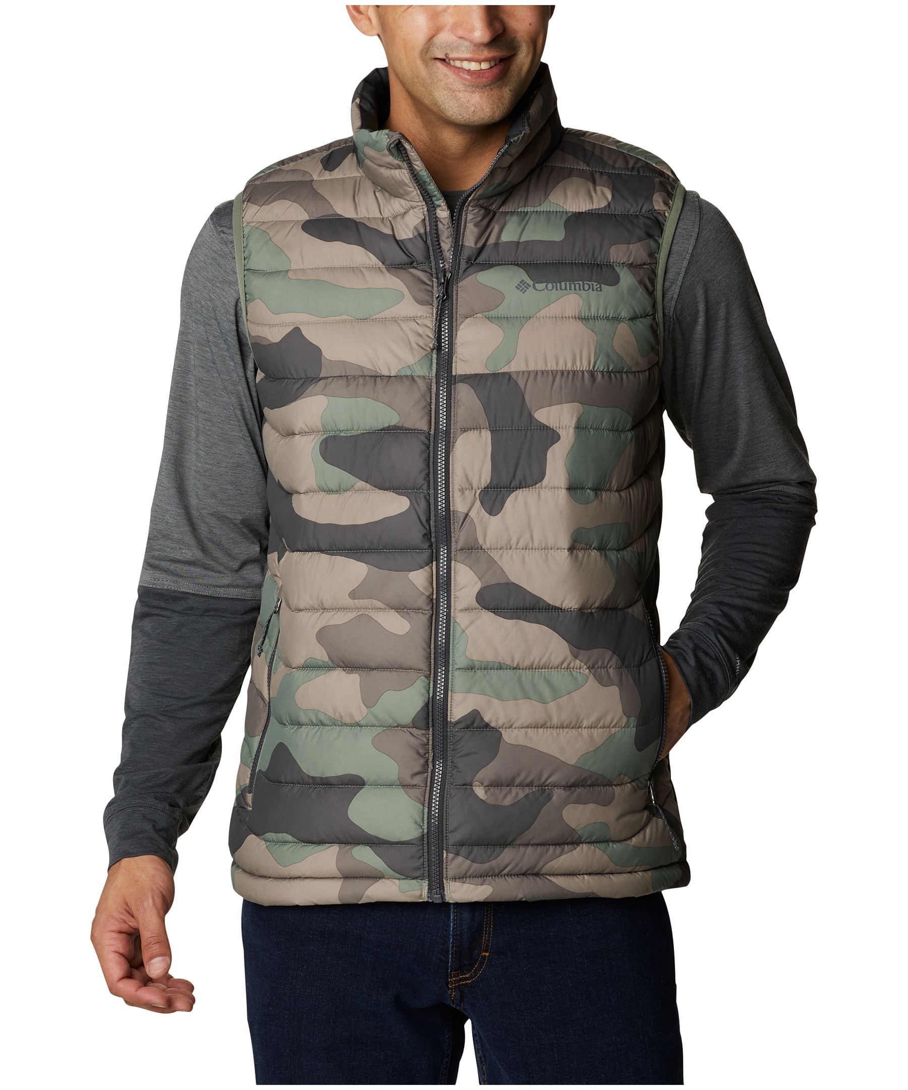 Columbia Men's Powder Lite Water Resistant Omni-Heat Insulated