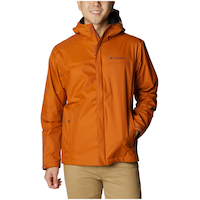 Manteau de pluie à capuchon imper-respirant compressible avec Omni-TECH™ Watertight II Columbia pour hommes Front_Flat