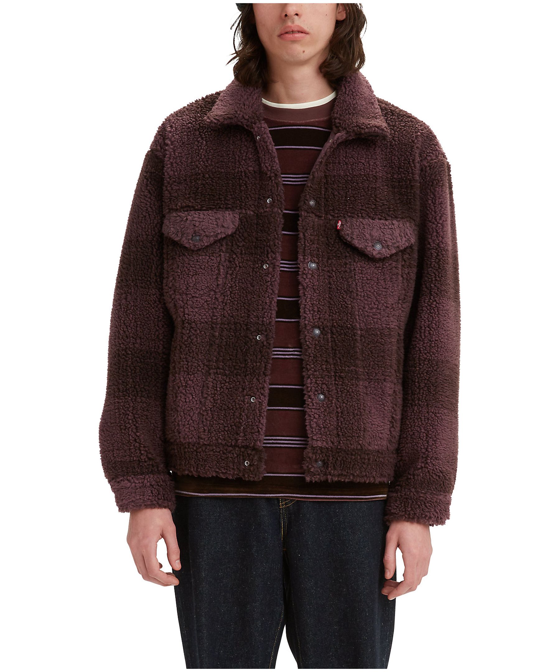 Sherpa trucker shop jacket men