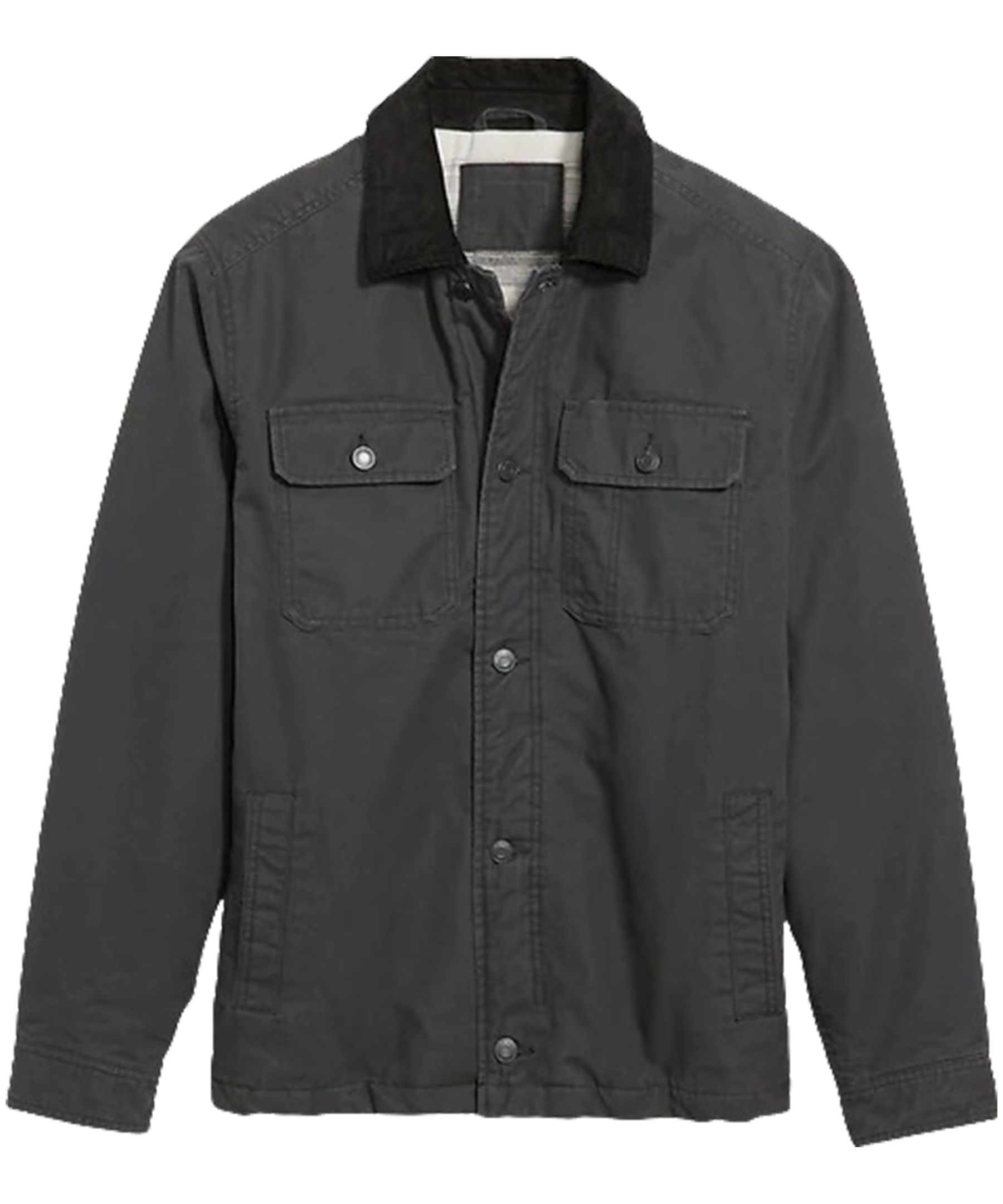 Veste En Jean Délavé Pour Homme – Coupe Décontractée, Coton élastique, Style Camionneur Léger
