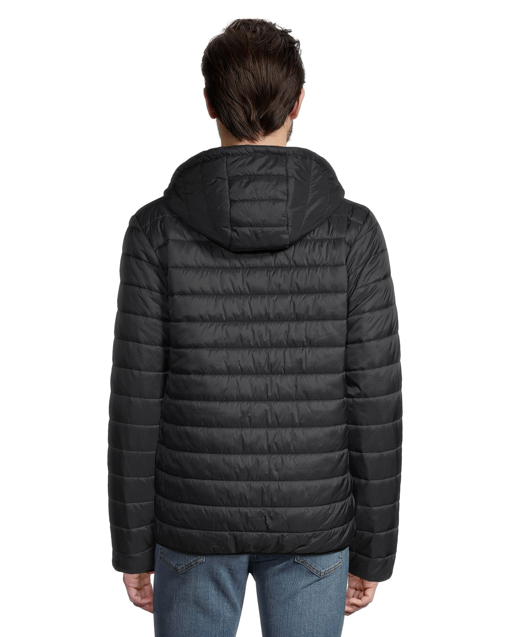 Bench Men s Ultra Light Packable Waterproof Hooded Puffer Jacket Marks