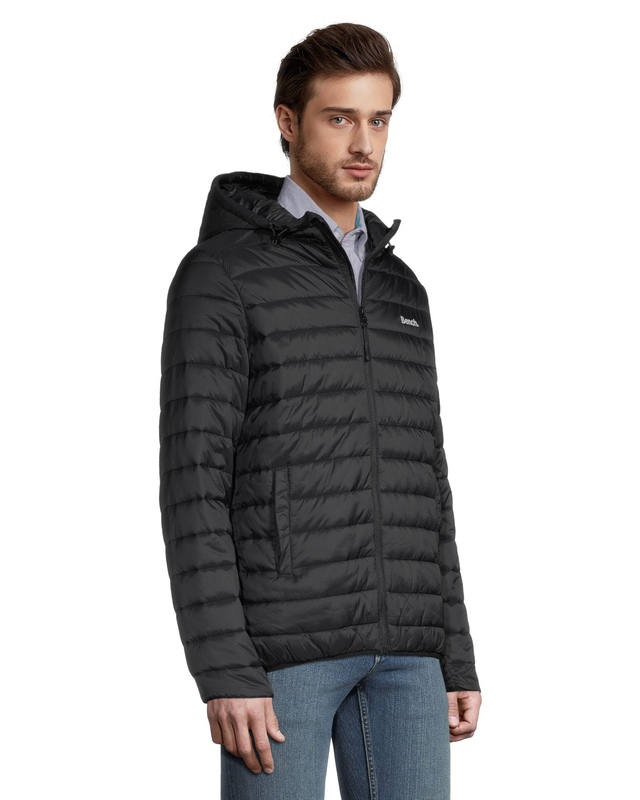 Bench Men's UltraLight Packable Waterproof Hooded Puffer Jacket Marks