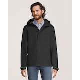 Manteau de pluie imper-respirant Downpour 2L HYPER-DRIMD HD3 WindRiver pour hommes Front_Flat
