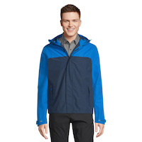 WindRiver Men's Downpour 2L HYPER-DRI® HD3 Waterproof-Breathable Rain Jacket Front_Flat