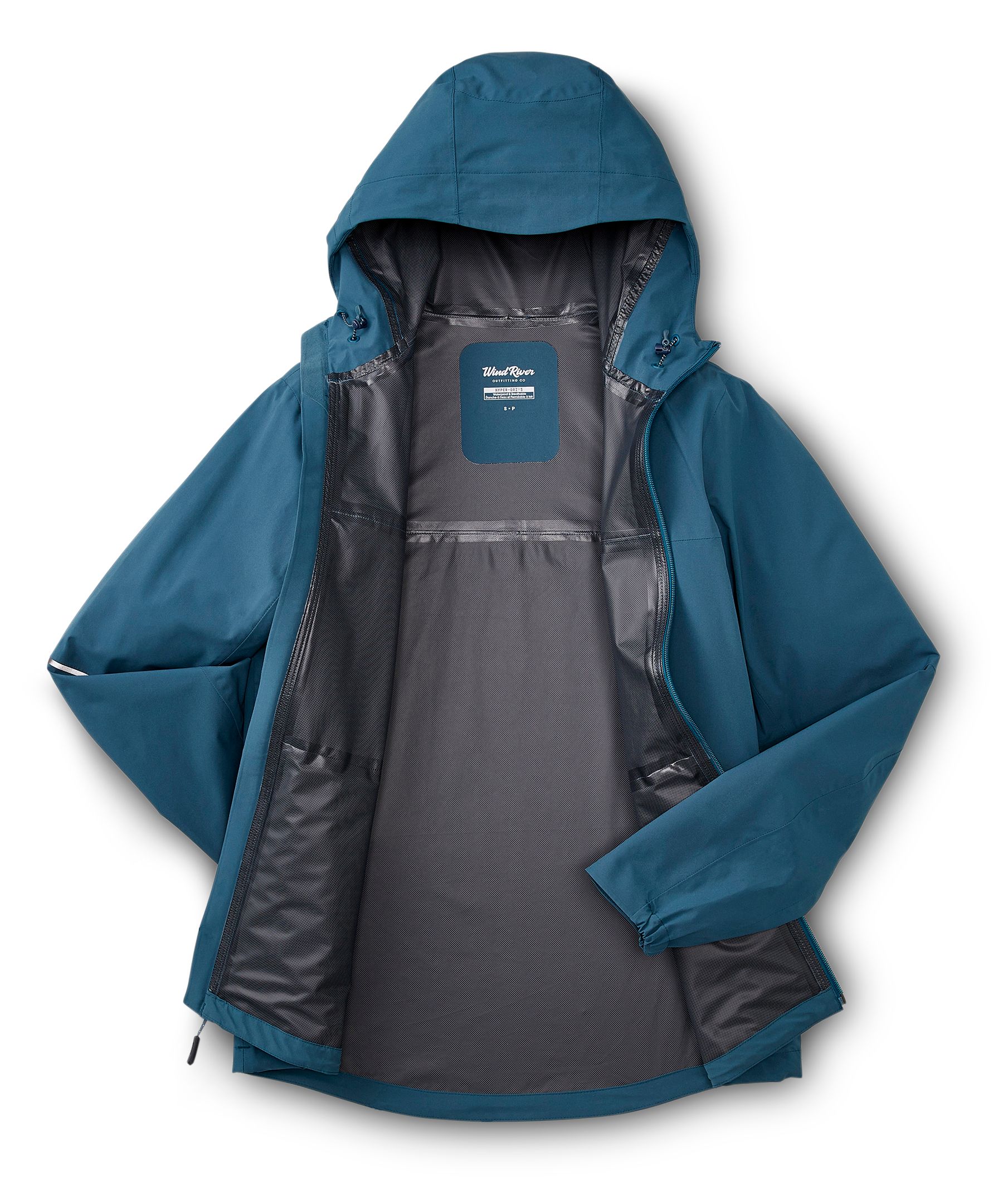 Manteau de pluie imper-respirant et extensible Downpour 2.5L HYPER-DRIMD HD3 WindRiver pour hommes