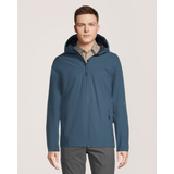 WindRiver Men's Downpour 2.5L Stretch HYPER-DRI® HD3 Waterproof-Breathable Rain Jacket Front_Flat