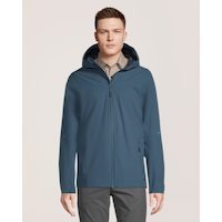 Manteau de pluie imper-respirant et extensible Downpour 2.5L HYPER-DRIMD HD3 WindRiver pour hommes Front_Flat