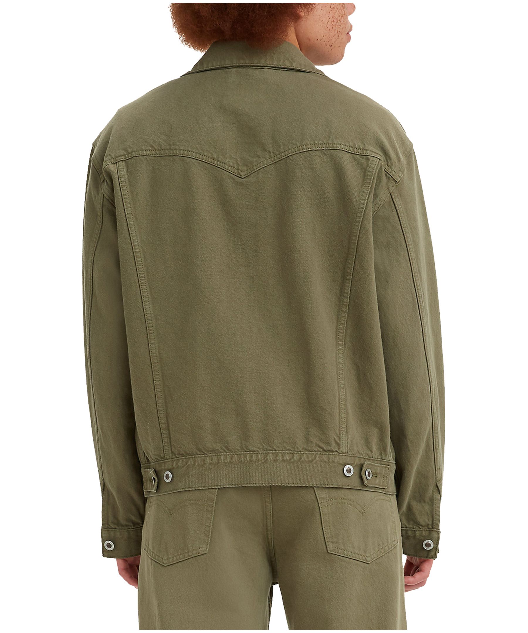 Levi's Men's Silver Tab Relaxed Fit Cotton Trucker Jean Jacket