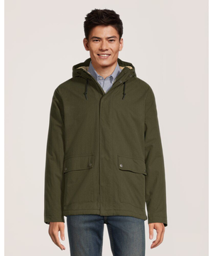 Denver Hayes Men's Mid Length Sherpa Lined Jacket