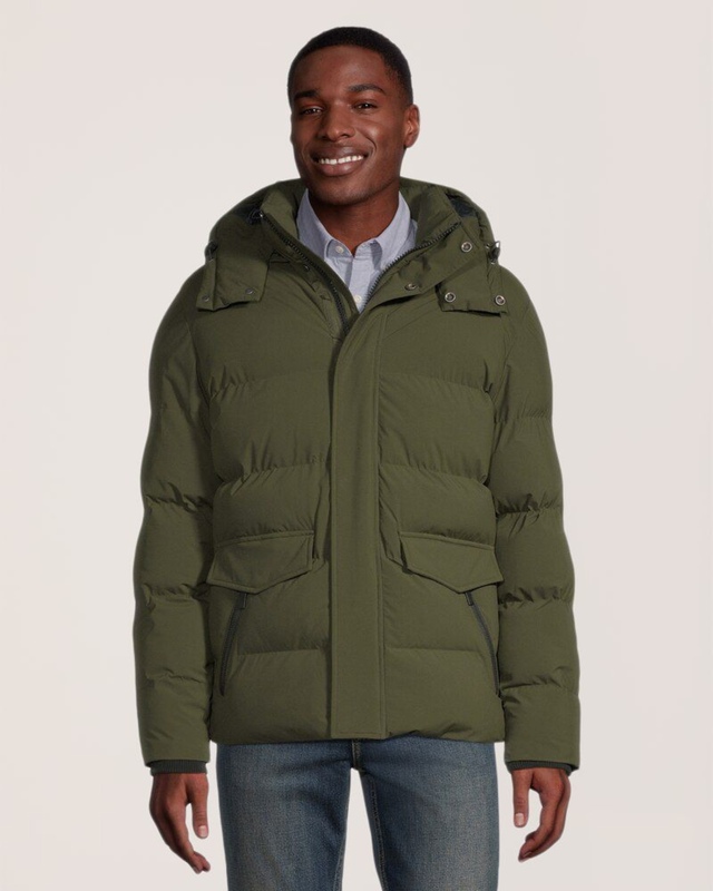 Veste parka bouffante Hyper-Dri HD1 hydrofuge avec isolant T-Max pour hommes, WindRiver