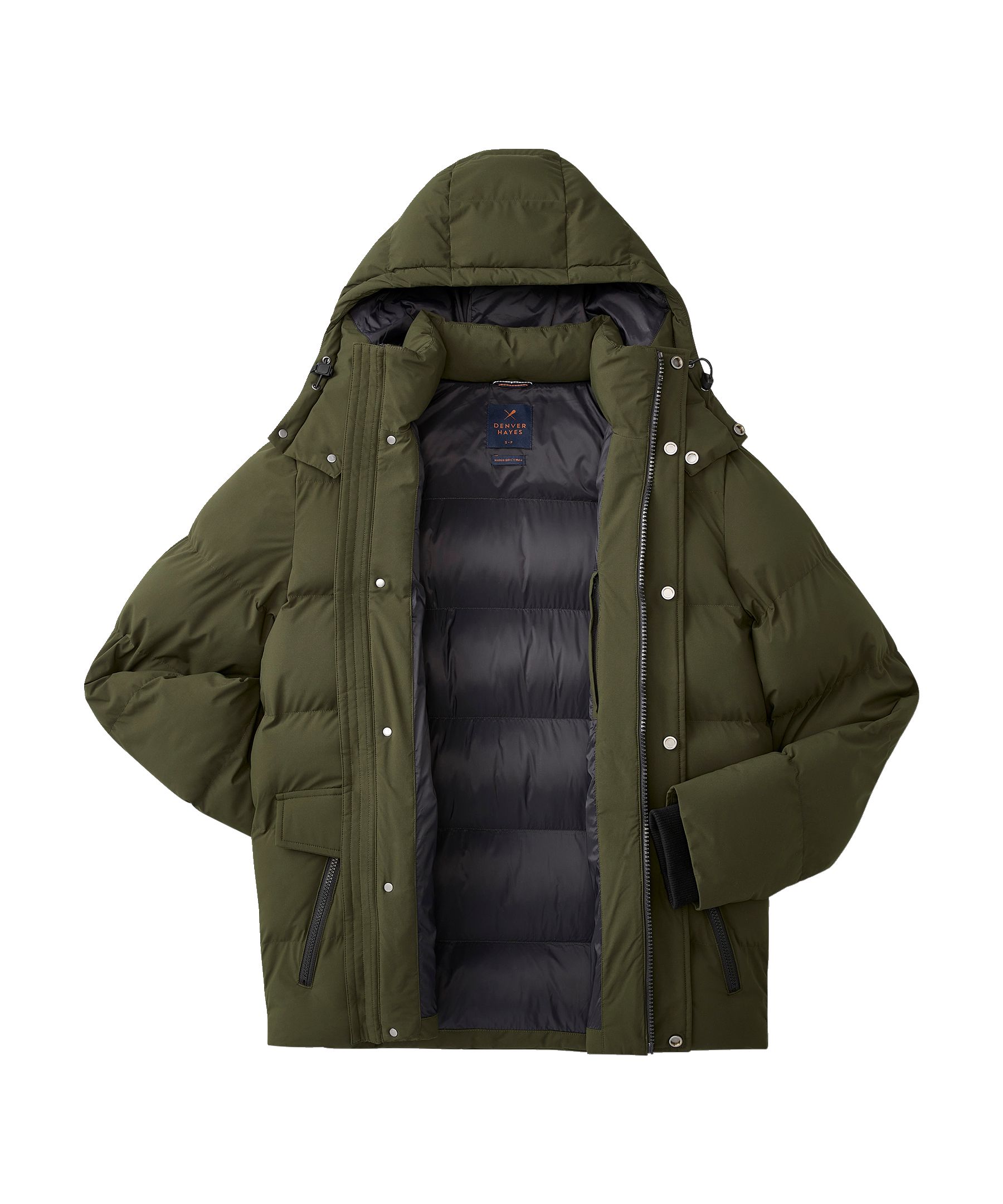 Denver Hayes Men's Hyper-Dri HD1 Insulated Puffer Jacket