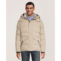 Veste parka bouffante Hyper-Dri HD1 hydrofuge avec isolant T-Max pour hommes, WindRiver Front_Flat