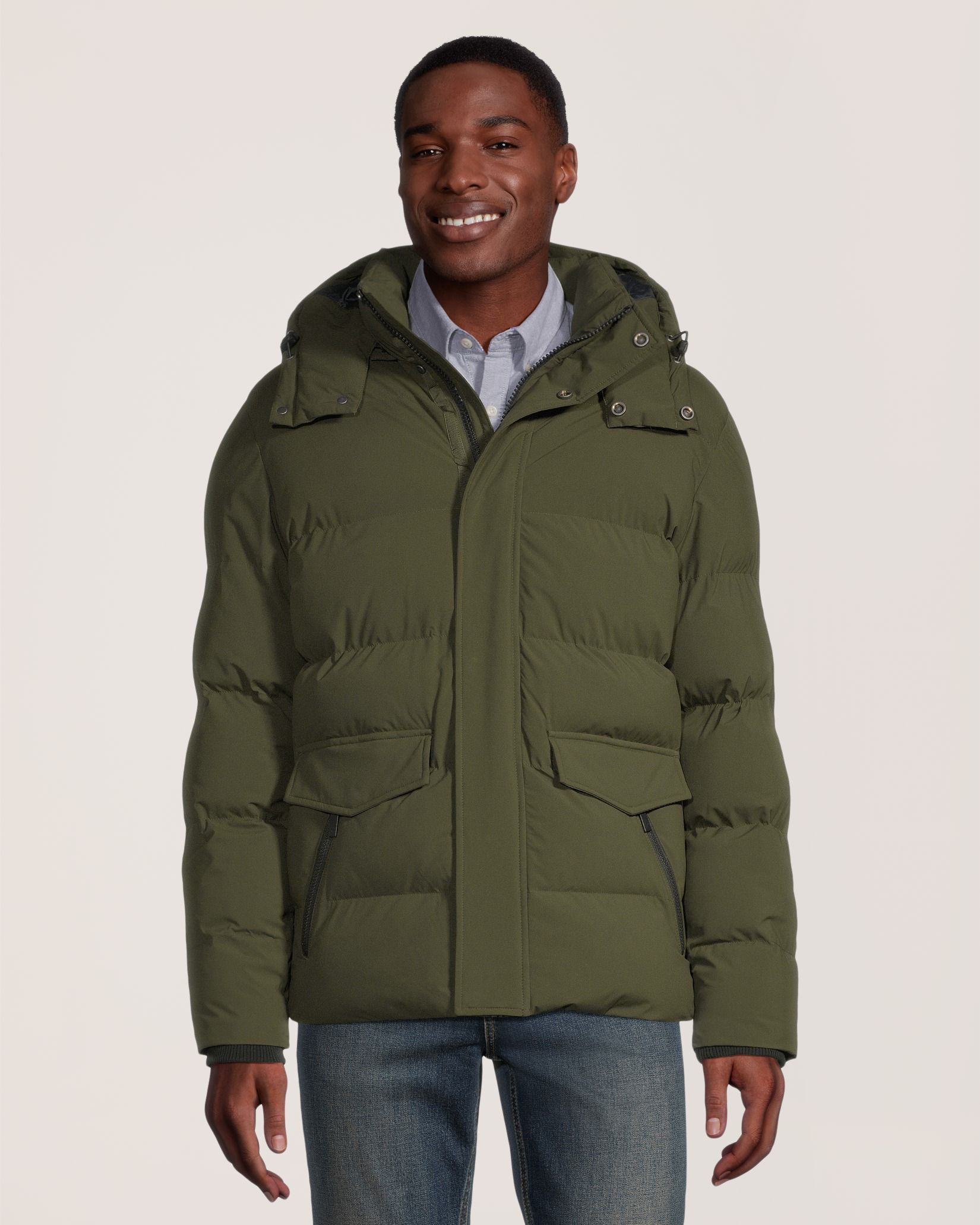 Denver Hayes Men's Hyper-Dri HD1 Insulated Puffer Jacket