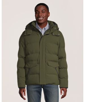 Denver Hayes Men's Hyper-Dri HD1 Insulated Puffer Jacket