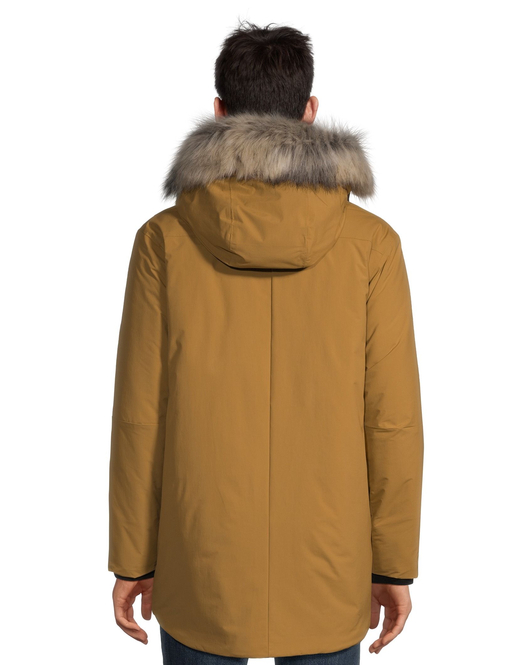 Insulated parka with hood hotsell