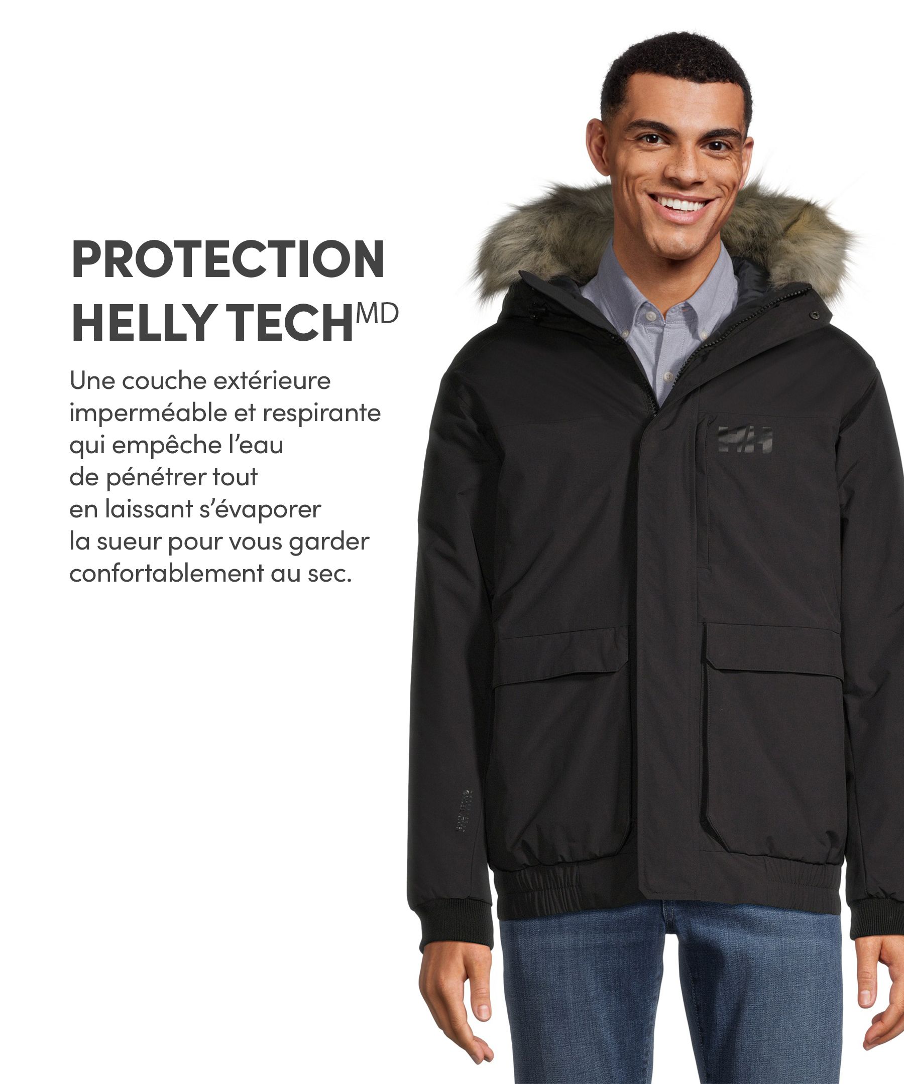 Blouson aviateur isolé et imper-respirant avec HELLY TECH®, Canmore, Helly Hansen pour hommes
