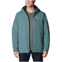 Veste à coquille souple isolée imperméable et coupe-vent Gate Racer avec Omni-SHIELD™ pour hommes Front_Flat