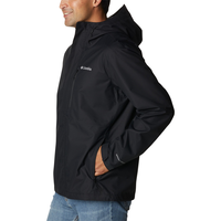 Longue veste imper-respirante à capuchon avec Omni-TECH™ Watertight II Columbia pour hommes Front_Angled_Left