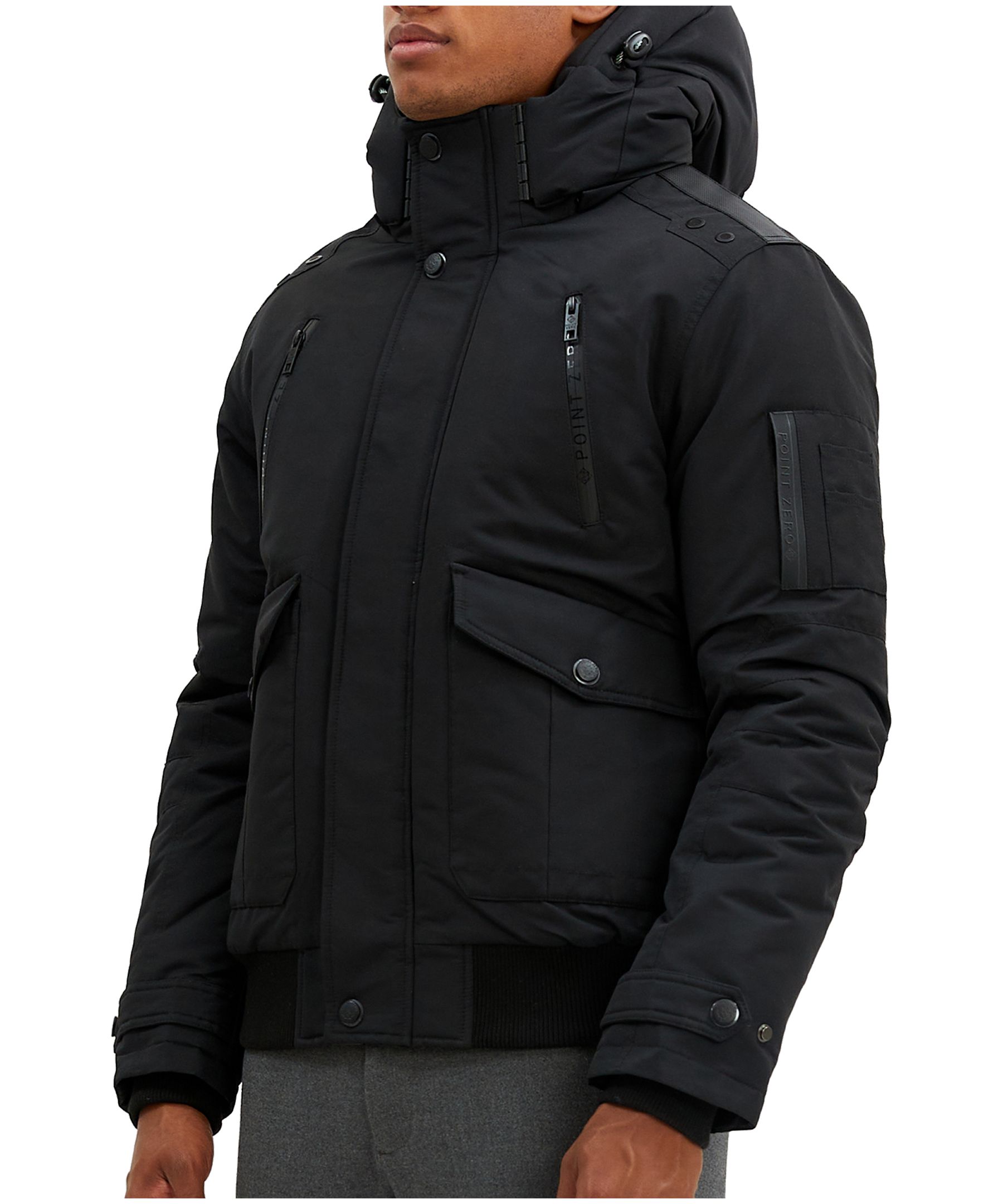 Blouson aviateur d hiver pour hommes Dallas Point Zero L quipeur