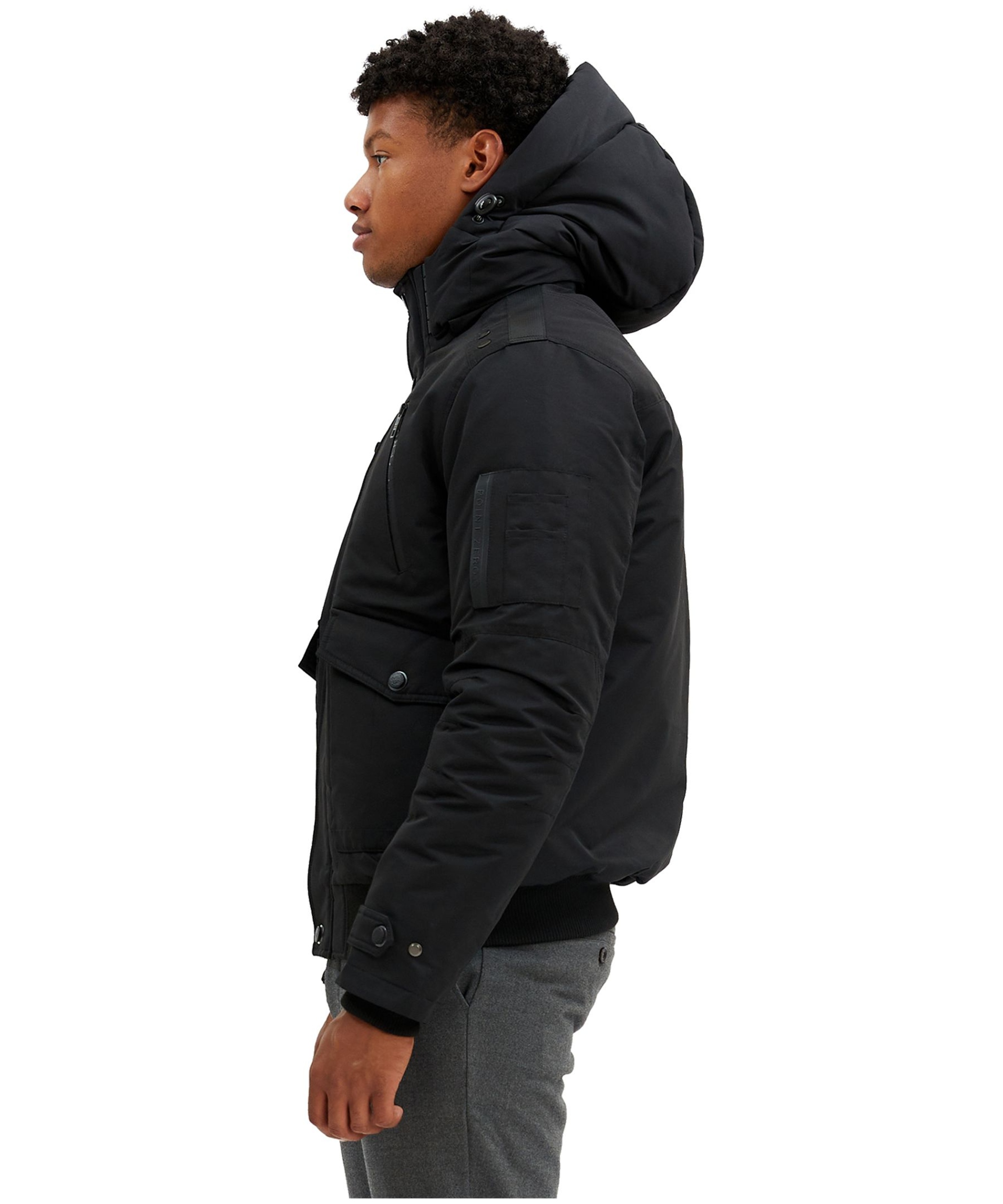 Point Zero Men's Dallas Bomber Winter Jacket Marks