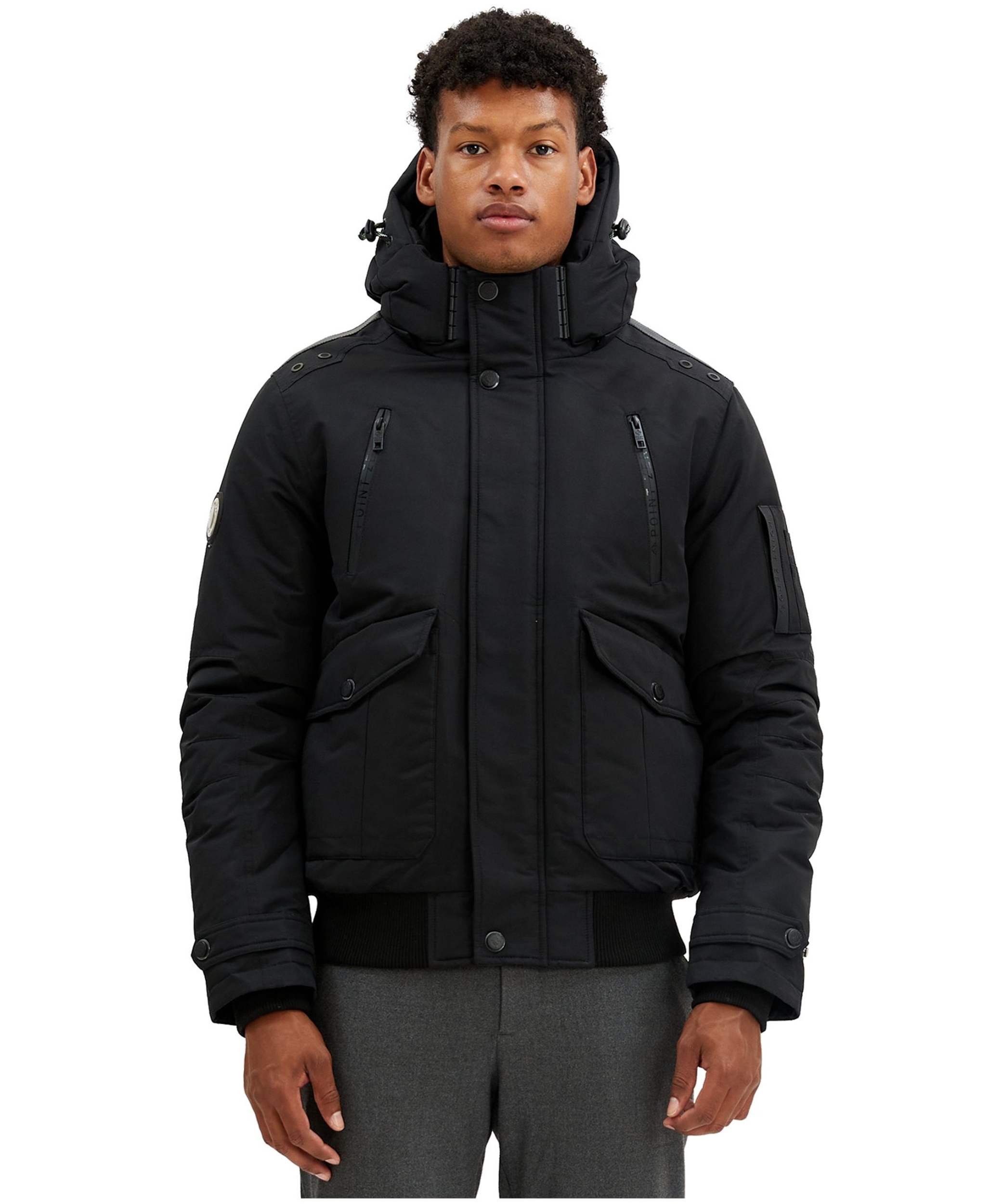 Point Zero Men's Dallas Bomber Winter Jacket Marks