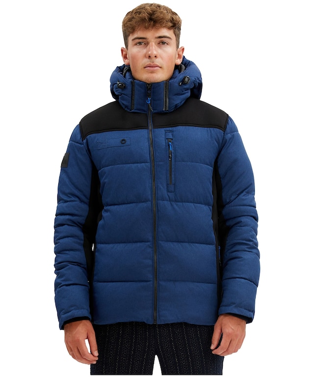 Point Zero Men's Carlyle Parka Puffer Jacket Marks