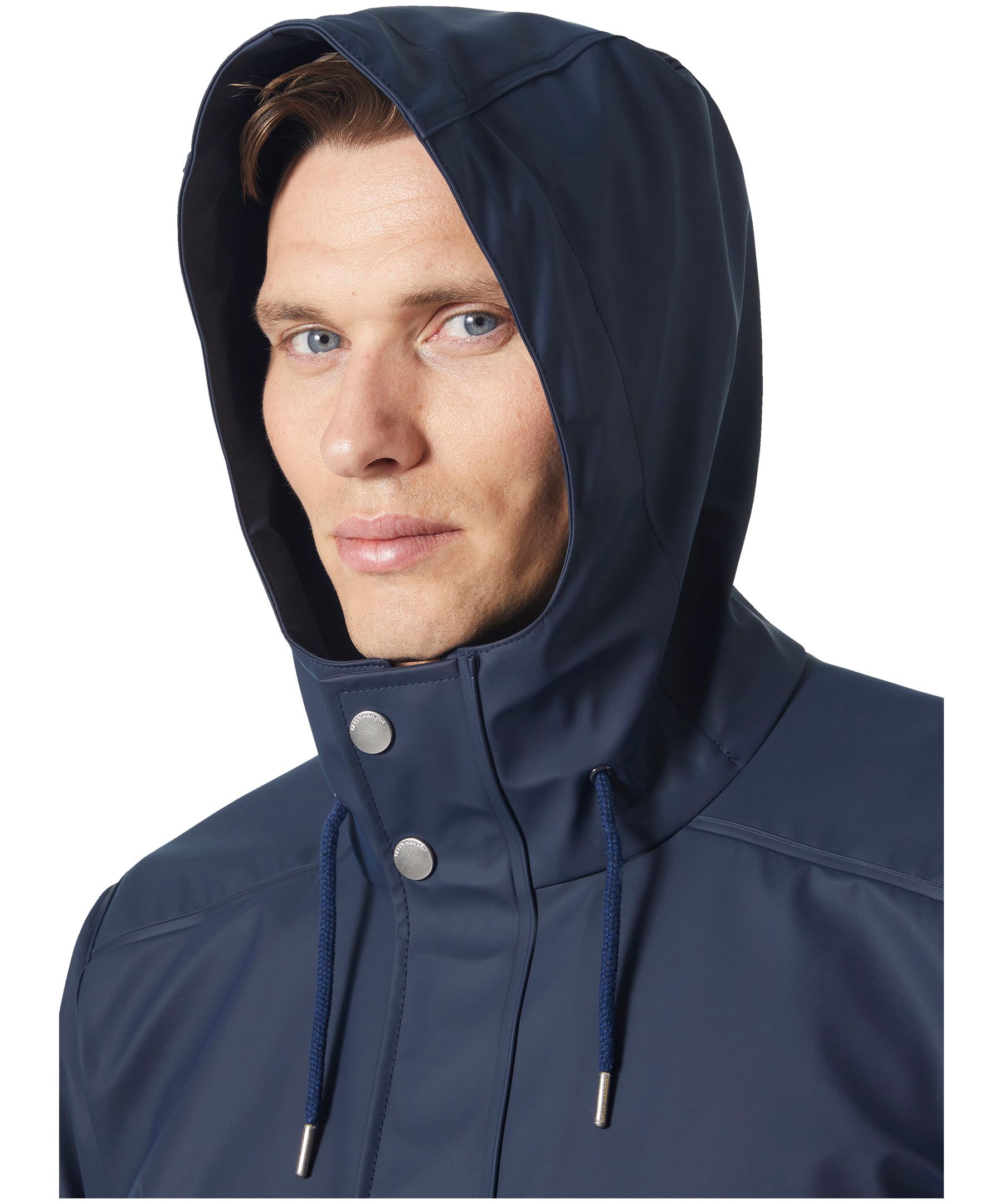 Helly Hansen Men's Moss Helox+ PU Hooded Rain Jacket