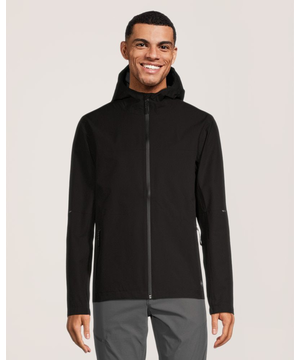 WindRiver Men's Downpour 2.5L Stretch HYPER-DRI® HD3 Waterproof-Breathable Rain Jacket