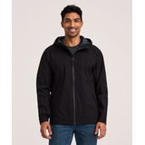 WindRiver Men's Downpour 2.5L Stretch HYPER-DRI® HD3 Waterproof-Breathable Rain Jacket Front_Flat