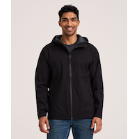 Manteau de pluie imper-respirant et extensible Downpour 2.5L HYPER-DRIMD HD3 WindRiver pour hommes Front_Flat