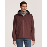 WindRiver Men's Downpour 2.5L Stretch HYPER-DRI® HD3 Waterproof-Breathable Rain Jacket Front_Flat