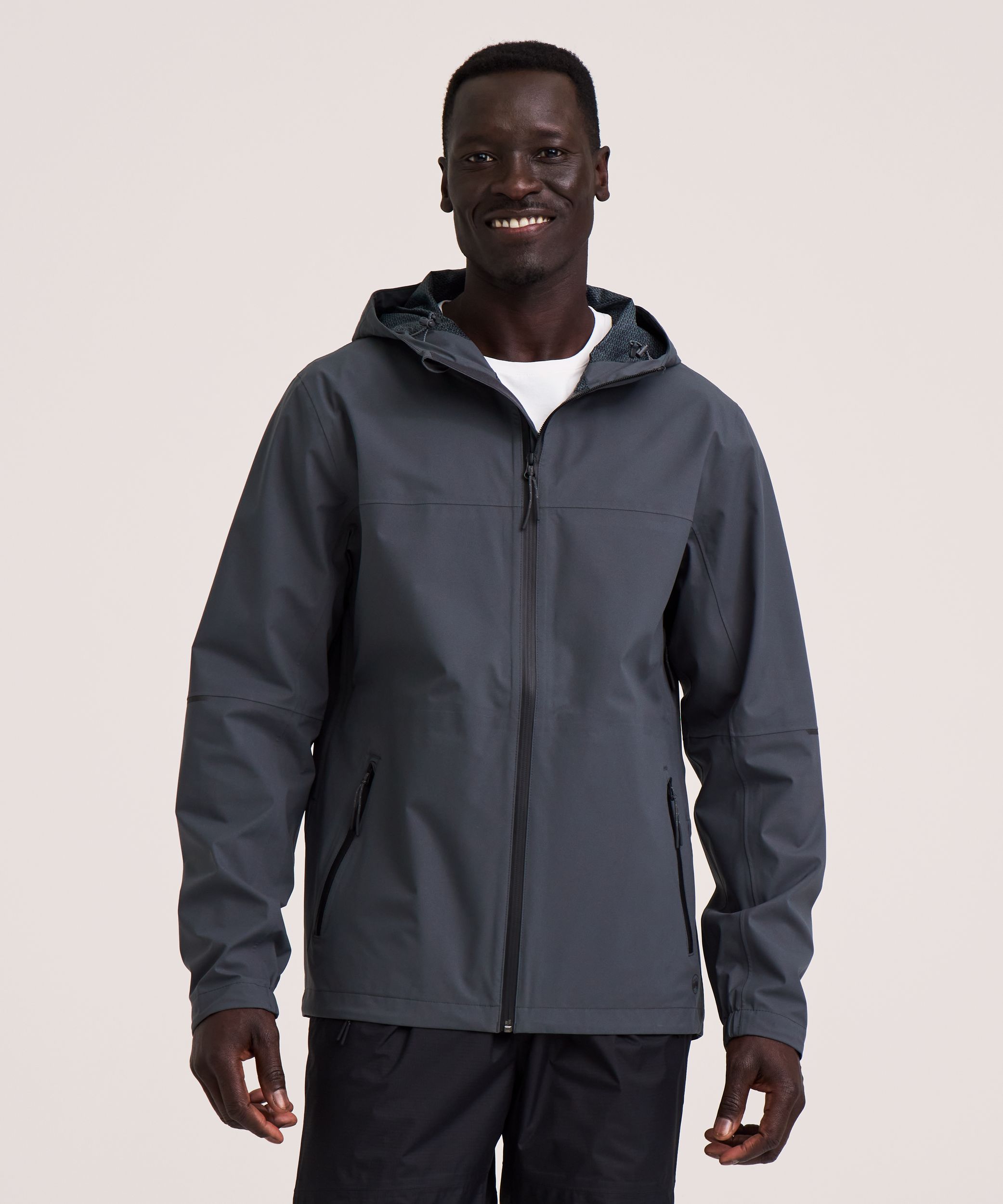 WindRiver Men's Downpour 2.5L Stretch HYPER-DRI® HD3 Waterproof-Breathable Rain Jacket