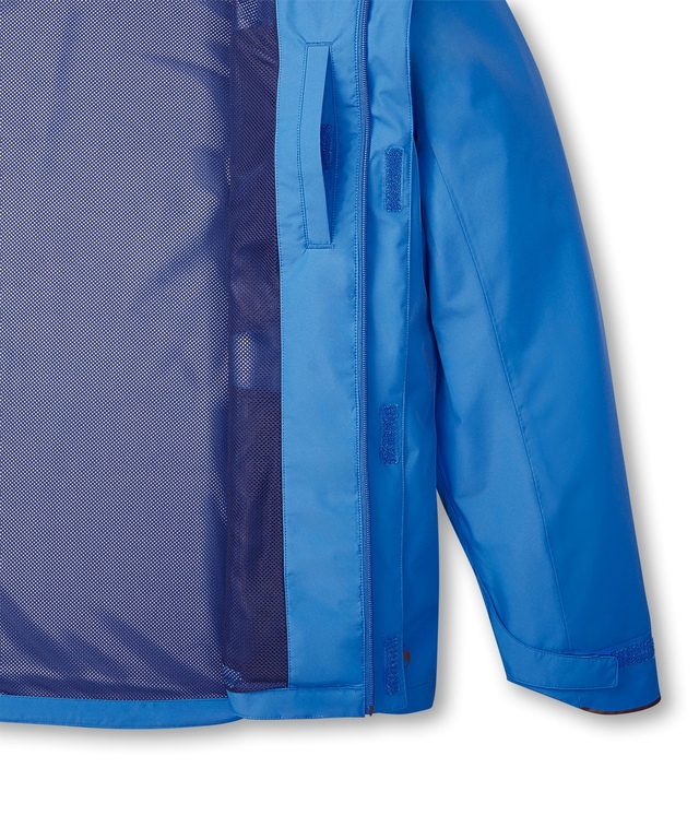 WindRiver Men's HyperDri3 DownPour 2L Rain Jacket Marks